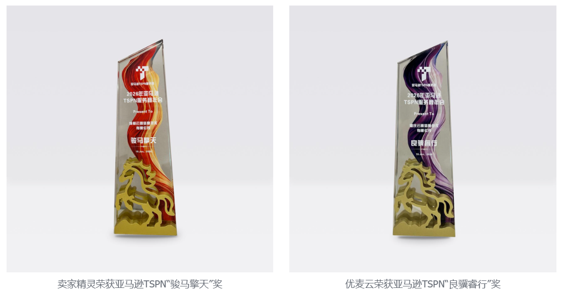 亚马逊TSPN年度服务商年会圆满举行卖家精灵优麦云双获奖助品