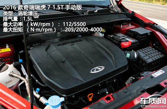 虎跃新高 试驾2016款奇瑞瑞虎7 15T