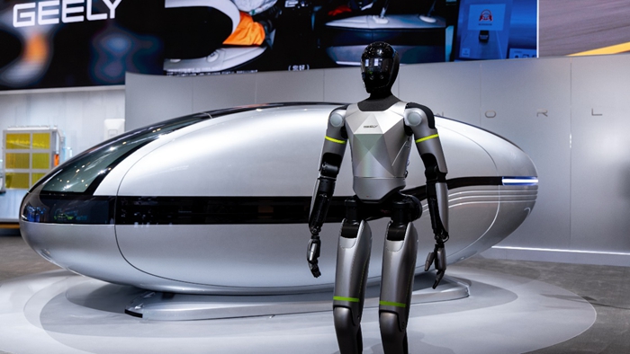 全面迈入全域AI 20时代 吉利汽车集团发布中国首款原生开发“Robotaxi”原型车Eva Cab(图8)