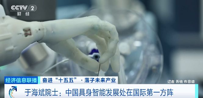 握有独特先发优势 专家称我国具身智能发展处在国际第一方阵