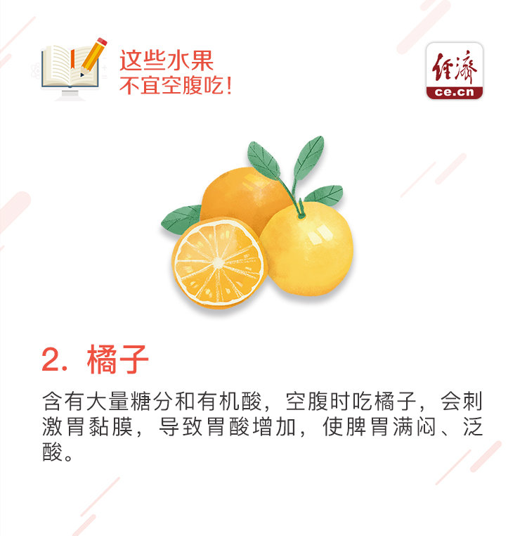 记住！这些水果不宜空腹吃