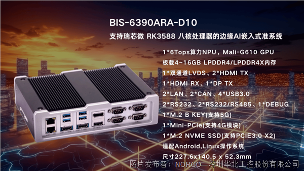 华北工控边缘AI计算机BIS-6390ARA-D10：助推电力调度自动化、智能化