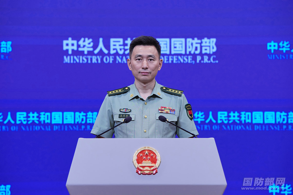 2026年6月上旬国防部例行新闻发布